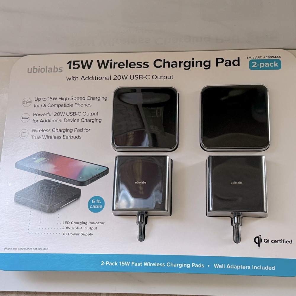 Wireless charging set